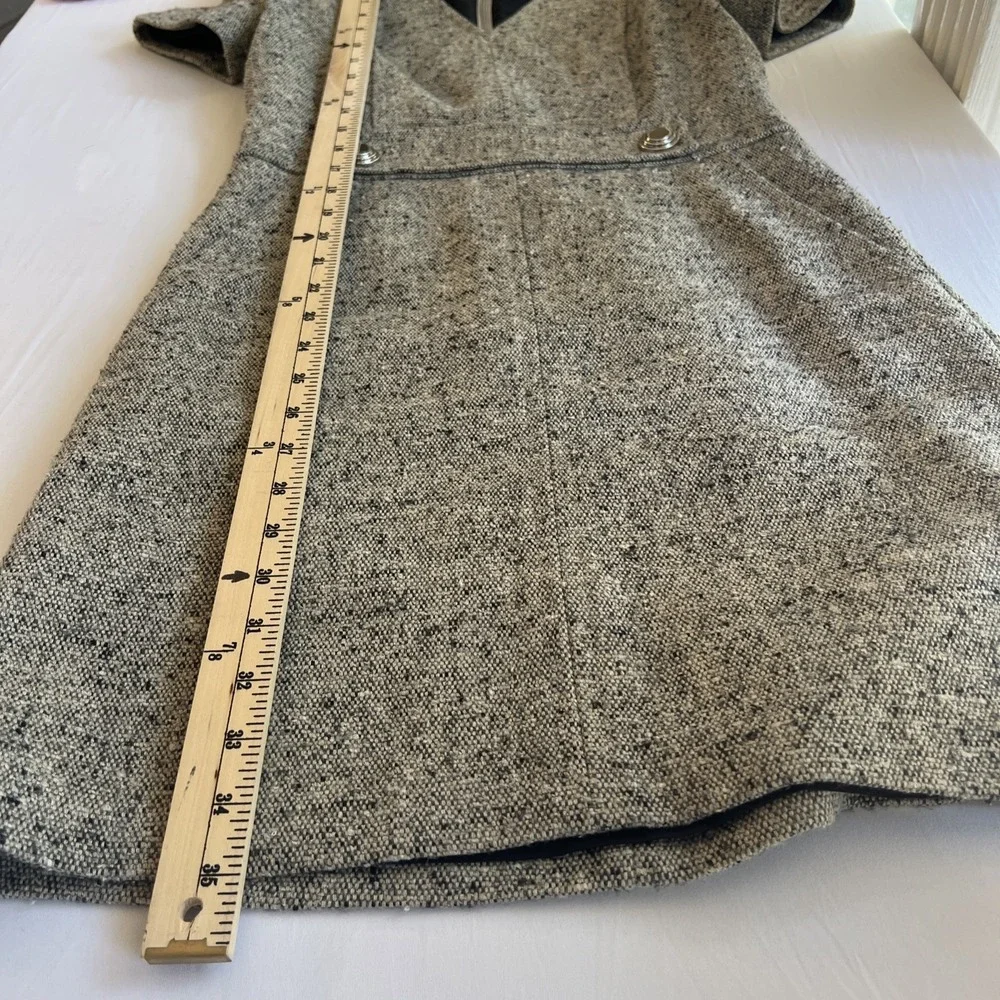 TORY BURCH Classic Priscilla Tweed Corporate Career Polished Office Dress Size 2